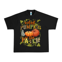 Black Cutest pumpkin in the patch Urban Heavy Tee - NancyCooperArtShop