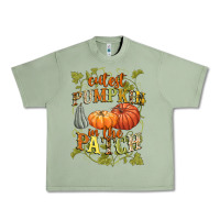 Oil Green Cutest pumpkin in the patch Urban Heavy Tee - NancyCooperArtShop
