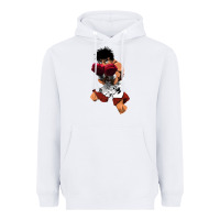 White ippo makunouchi Heavyweight Hoodie - lanVoArt