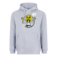 Heather Grey parappa Heavyweight Hoodie - lanVoArt