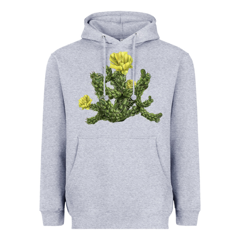 Whipple Cholla Cactus Heavyweight Hoodie by LillyAllenDesigns | Teevron