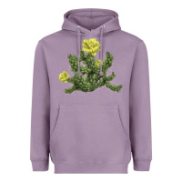 Lavender whipple cholla cactus Heavyweight Hoodie - LillyAllenDesigns