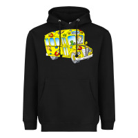 Black the magic school bus Heavyweight Hoodie - lanVoArt