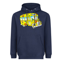 Navy the magic school bus Heavyweight Hoodie - lanVoArt
