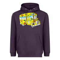 Plum the magic school bus Heavyweight Hoodie - lanVoArt
