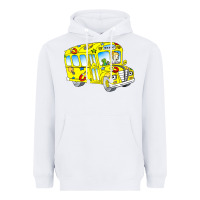 White the magic school bus Heavyweight Hoodie - lanVoArt