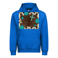Cobalt gemstone cross mousepad Urban Hoodie - BarkalooDesign