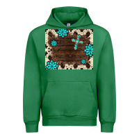 Emerald gemstone cross mousepad Urban Hoodie - BarkalooDesign
