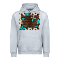 Heather Grey gemstone cross mousepad Urban Hoodie - BarkalooDesign