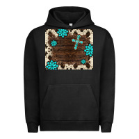 Pigment Black gemstone cross mousepad Urban Hoodie - BarkalooDesign