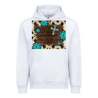White gemstone cross mousepad Urban Hoodie - BarkalooDesign