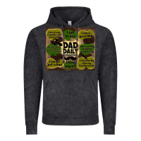 Vintage Black dad daily affirmations Vintage Hoodie - TumblerDesignByShophia
