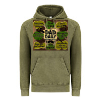 Vintage Olive dad daily affirmations Vintage Hoodie - TumblerDesignByShophia