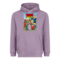 Lavender drawn together Heavyweight Hoodie - lanVoArt