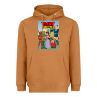 Meerkat drawn together Heavyweight Hoodie - lanVoArt