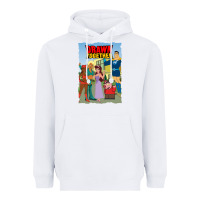 White drawn together Heavyweight Hoodie - lanVoArt