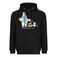 Black shirokuma cafe Heavyweight Hoodie - lanVoArt