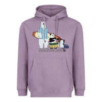 Lavender shirokuma cafe Heavyweight Hoodie - lanVoArt