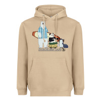Mushroom shirokuma cafe Heavyweight Hoodie - lanVoArt