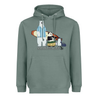 Sage shirokuma cafe Heavyweight Hoodie - lanVoArt