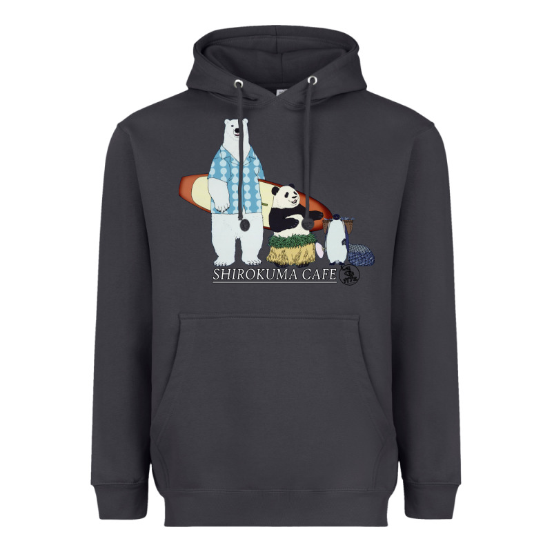 Shirokuma Cafe Heavyweight Hoodie by lanVoArt | Teevron
