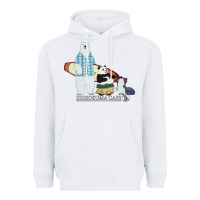 White shirokuma cafe Heavyweight Hoodie - lanVoArt