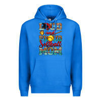 True Royal loud and proud softball mom Premium Hoodie - RanaPortraitStore