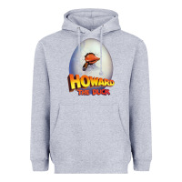 Heather Grey howard the duck Heavyweight Hoodie - lanVoArt