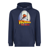 Navy howard the duck Heavyweight Hoodie - lanVoArt