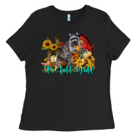 Black It's Fall Y'all Ladies Tee - LillyAllenDesigns