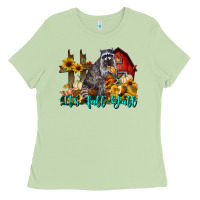 Matcha It's Fall Y'all Ladies Tee - LillyAllenDesigns