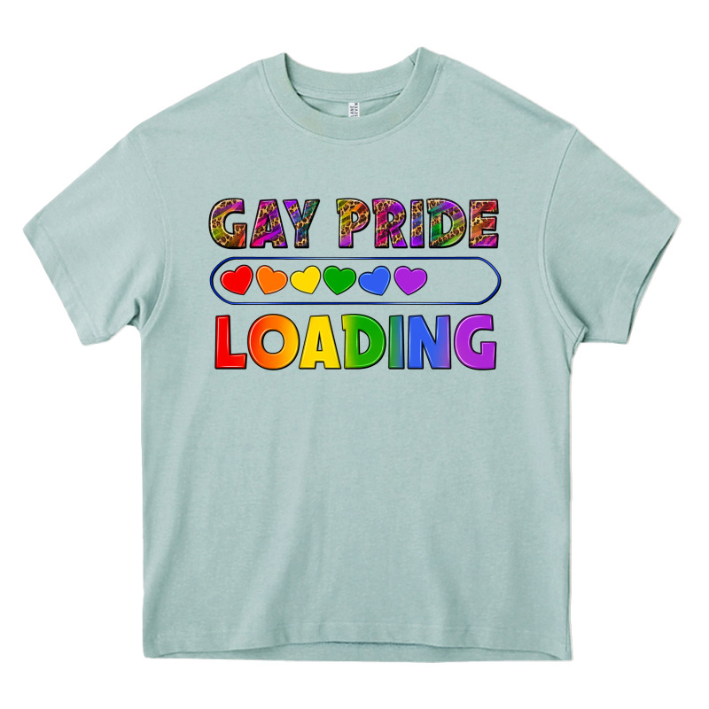 Western Gay Pride Loading Lgbtq+ Heavy Core Tee by BundleAndBundleShop | Teevron