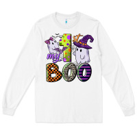 White my first boo Long Sleeve Tee - CowGirlArtShop
