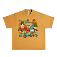 Peanut Butter Fall Thankful and blessed Urban Heavy Tee - NancyCooperArtShop