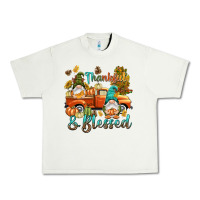 Pistachio Fall Thankful and blessed Urban Heavy Tee - NancyCooperArtShop