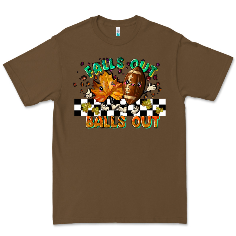 Falls Out Balls Out Premium Tee by LillyAllenDesigns | Teevron