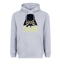 Heather Grey dart vader Heavyweight Hoodie - lanVoArt