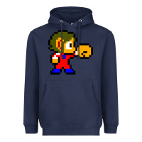Navy alex kidd 1 Heavyweight Hoodie - lanVoArt