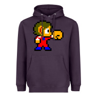 Plum alex kidd 1 Heavyweight Hoodie - lanVoArt