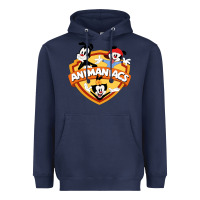 Navy animaniacs best movie Heavyweight Hoodie - lanVoArt