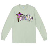 Matcha easter he is risen matthew 28 6 Long Sleeve Tee - Jasminsmagicworld