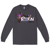 Smoke easter he is risen matthew 28 6 Long Sleeve Tee - Jasminsmagicworld