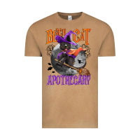 Vintage Camel Black cat apothecary Vintage Tee - NancyCooperArtShop