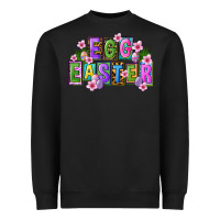 Black egg and easter Heavyweight Sweatshirt - FaDigitalArtStudio