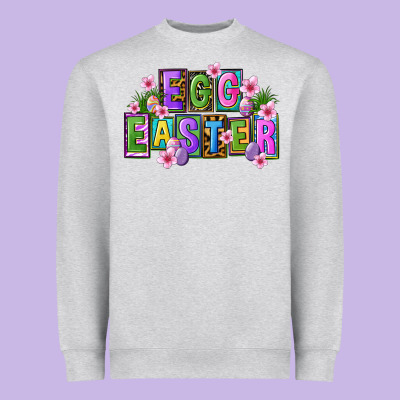 Egg And Easter Heavyweight Sweatshirt Designed By Fadigitalartstudio