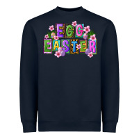 Navy egg and easter Heavyweight Sweatshirt - FaDigitalArtStudio