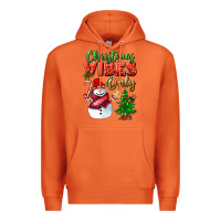Carrot christmas vibes only Premium Hoodie - BundleAndBundleShop