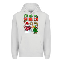 Dove Grey christmas vibes only Premium Hoodie - BundleAndBundleShop