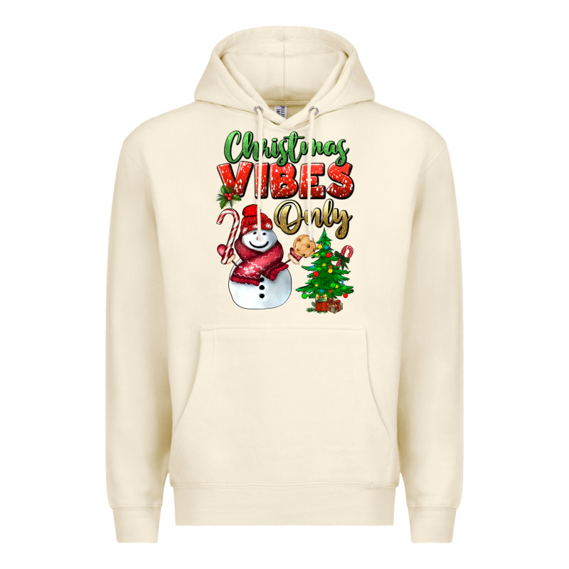Christmas Vibes Only Premium Hoodie by BundleAndBundleShop | Teevron