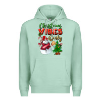 Seafoam christmas vibes only Premium Hoodie - BundleAndBundleShop